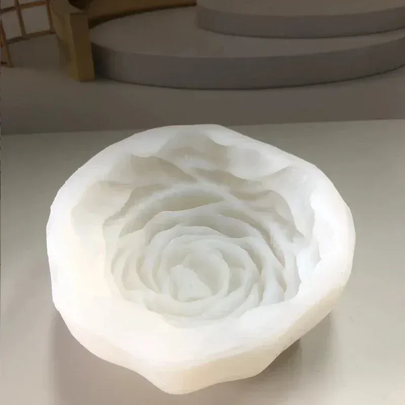 Moule silicone pivoine pour bougie et savon artisanal