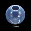 Moule silicone planète 20 à 100 mm pour décoration résine – Couleur 100mm Ball