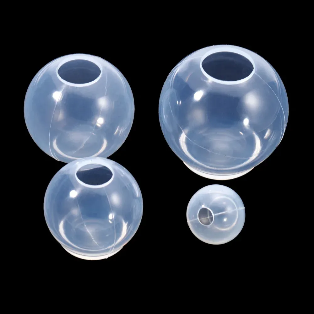 Moule silicone planète 20 à 100 mm pour décoration résine
