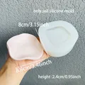 Moule silicone plateau artistique, cendrier, bijoux, plâtre – Couleur wave-tray-mold