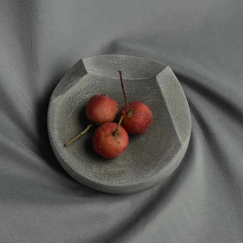 Moule silicone plateau béton, bijoux, cendrier, bureau