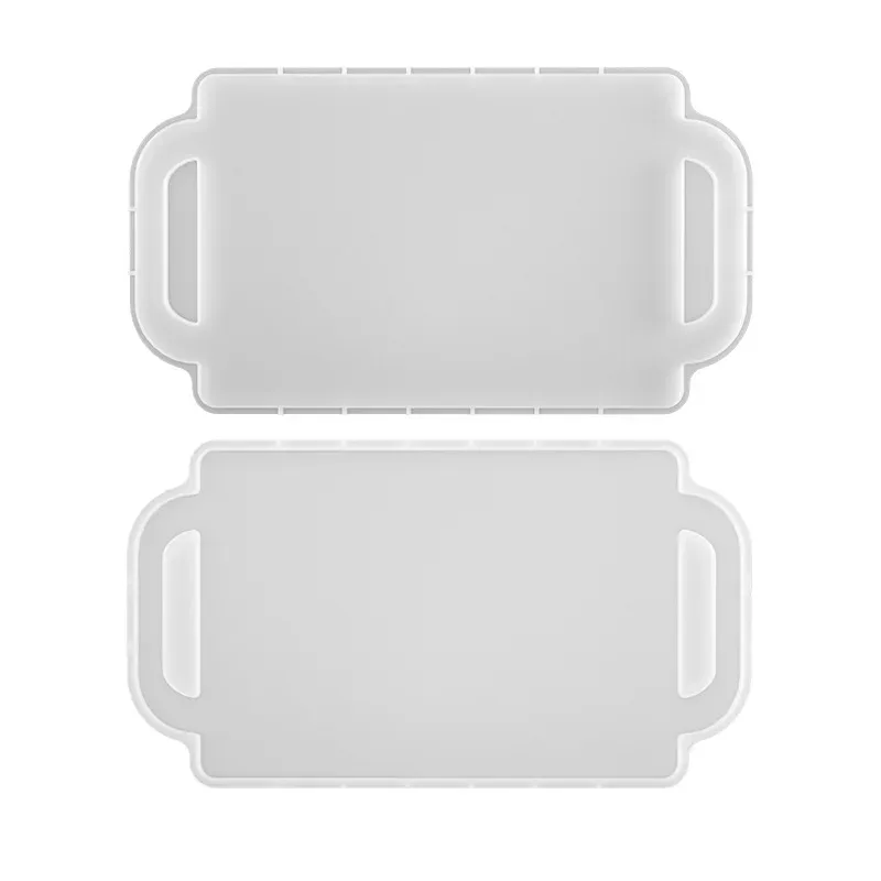 Moule silicone plateau carré avec poignée