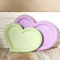 Moule silicone plateau cœur décoration intérieure artisanat – Couleur 1set