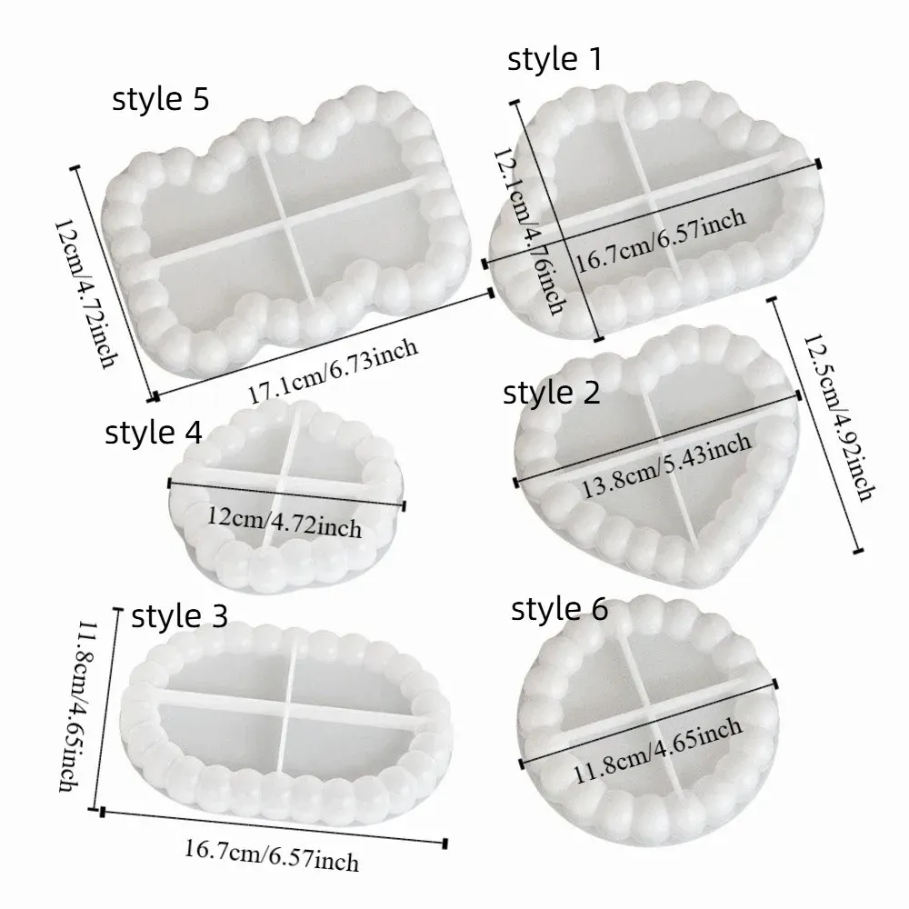 Moule silicone plateau cœur nuage et gobelet