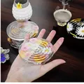 Moule silicone plateau demi-rayure, bijoux, béton, dessous de verre – 6