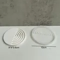 Moule silicone plateau demi-rayure, bijoux, béton, dessous de verre – Color mold A