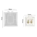 Moule silicone plateau dentelle nœud, ciment, cendrier, dessous verre – Couleur square
