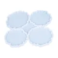 Moule silicone plateau dessous verre agate porte-tasse – Color Clair