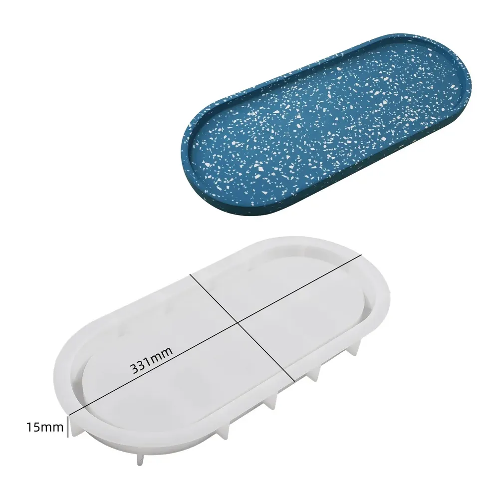 Moule silicone plateau dessous verre, cendrier, béton, pot fleur