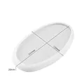 Moule silicone plateau dessous verre, cendrier, béton, pot fleur – Couleur gris (G)