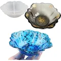 Moule silicone plateau fleur récipient bijoux résine – 1