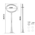 Moule silicone plateau fruits 1 ou 2 couches – Couleur Ovale Argenté