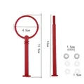 Moule silicone plateau fruits 1 ou 2 couches – Couleur Rond rouge