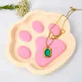 Moule silicone plateau griffes chat, cendrier, dessous verre, plâtre – 2