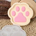 Moule silicone plateau griffes chat, cendrier, dessous verre, plâtre – 5