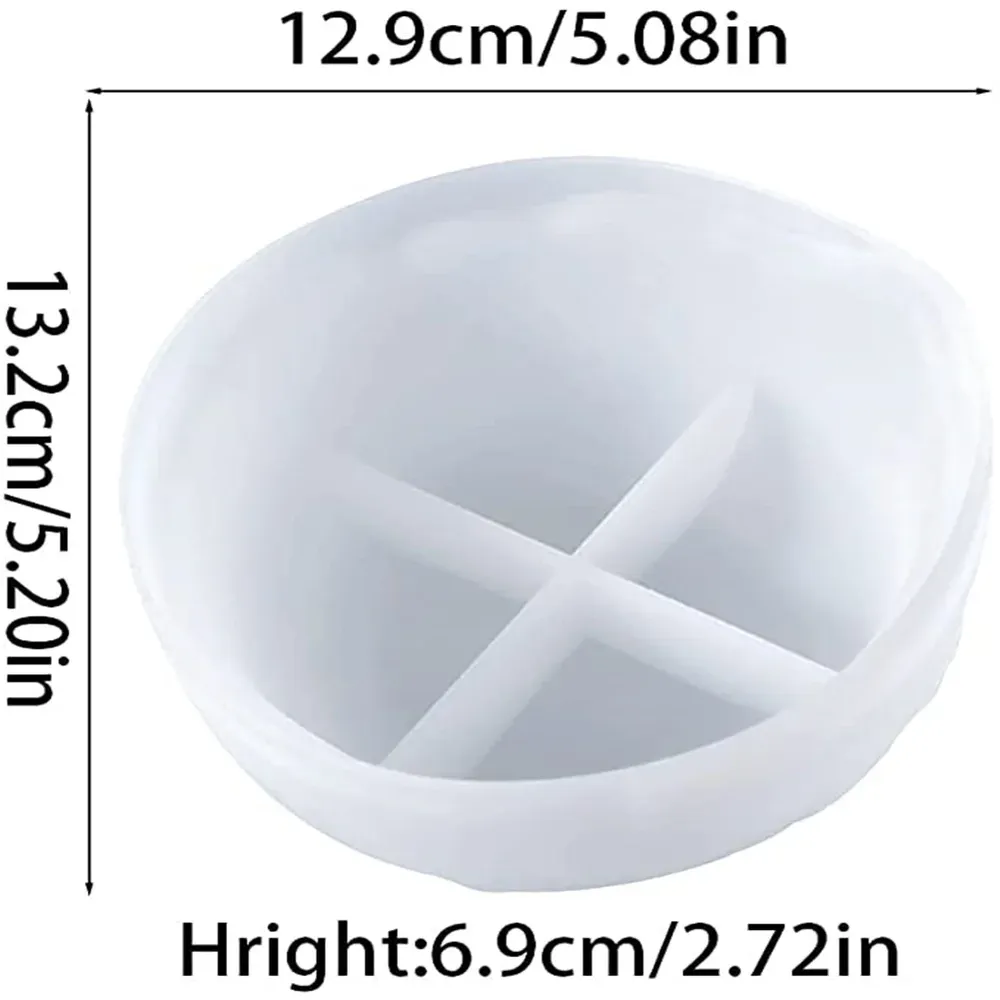 Moule silicone plateau irrégulier bol porte-bijoux résine