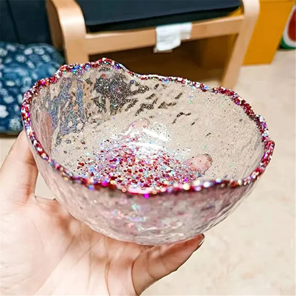 Moule silicone plateau irrégulier bol porte-bijoux résine