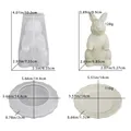 Moule silicone plateau lapin – Couleur 1set