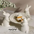 Moule silicone plateau lapin – 4