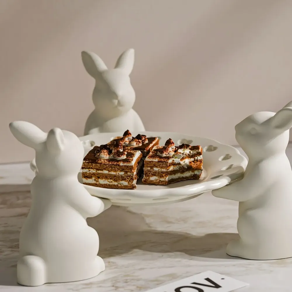 Moule silicone plateau lapin
