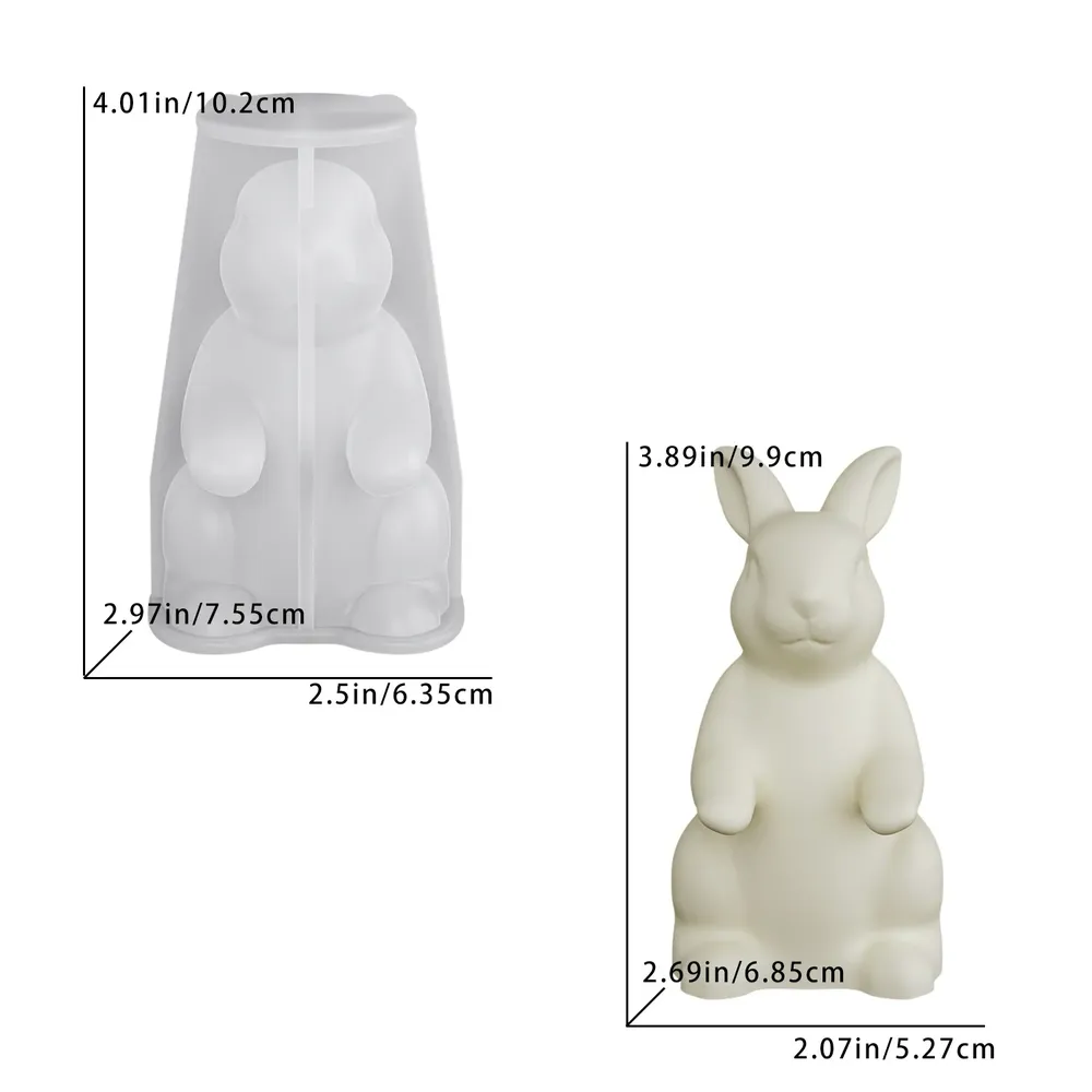 Moule silicone plateau lapin