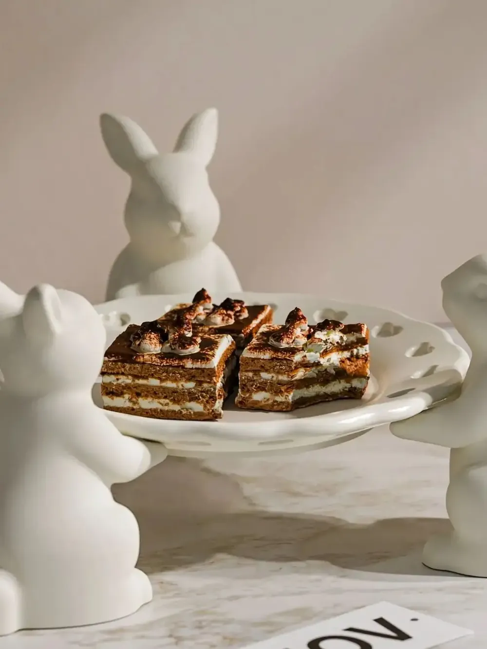 Moule silicone plateau lapin