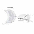 Moule silicone plateau miroir lune et fruits – Couleur Gris clair (01)