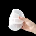 Moule silicone plateau ovale hexagonal dessous verre bijoux – 5