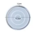 Moule silicone plateau ovale hexagonal dessous verre bijoux – Couleur Round