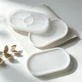 Moule silicone plateau ovale plâtre et ciment – 1