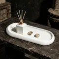 Moule silicone plateau ovale rayé béton résine – 6