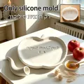 Moule silicone plateau pomme Rosh Hashanah bijoux béton – 1