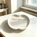 Moule silicone plateau pomme Rosh Hashanah bijoux béton – 5