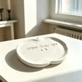 Moule silicone plateau pomme Rosh Hashanah bijoux béton – 6