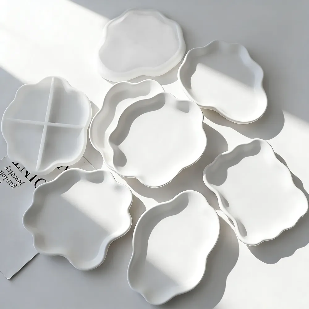 Moule silicone plateau rangement irrégulier
