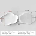 Moule silicone plateau rangement irrégulier – Couleur kaki foncé (J-509)