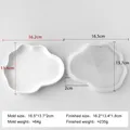 Moule silicone plateau rangement irrégulier – Couleur vert clair (J-507)