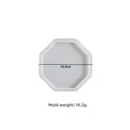 Moule silicone plateau rond carré et tasse – Couleur Rouge (04)