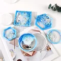 Moule silicone plateau rond carré rectangle bijoux – 5