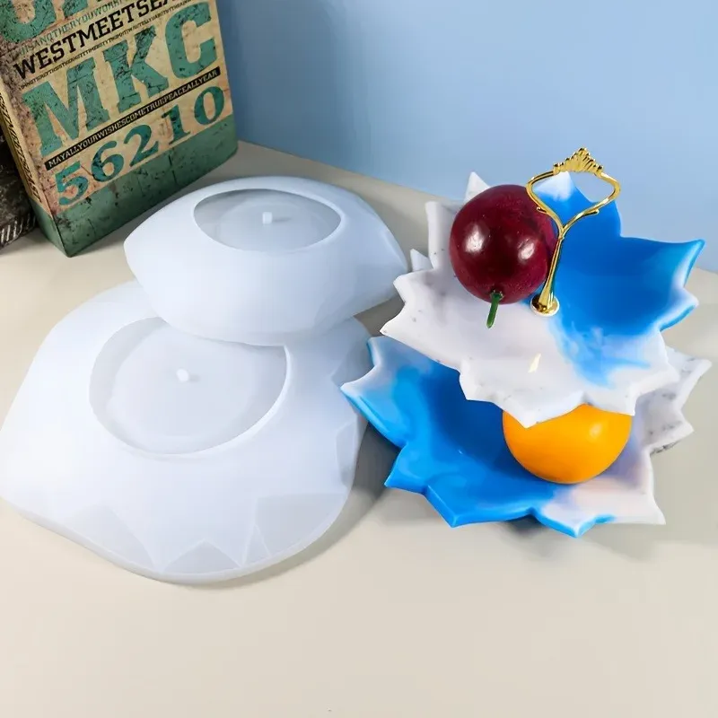 Moule silicone plateau support gâteau dessert résine