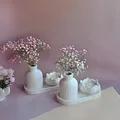 Moule silicone plateau vase lotus arrangement floral – 3