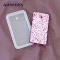 Moule silicone porte-clés rond irrégulier pour bijoux – 5