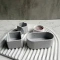 Moule silicone pot de fleur et boîte rangement pour résine – 6