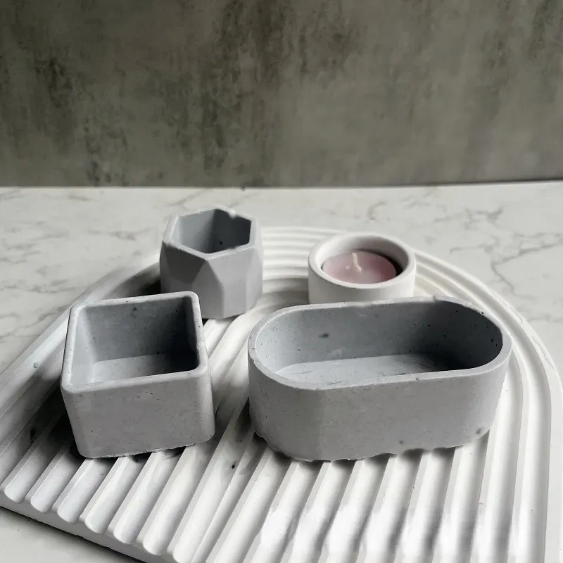 Moule silicone pot de fleur et boîte rangement pour résine