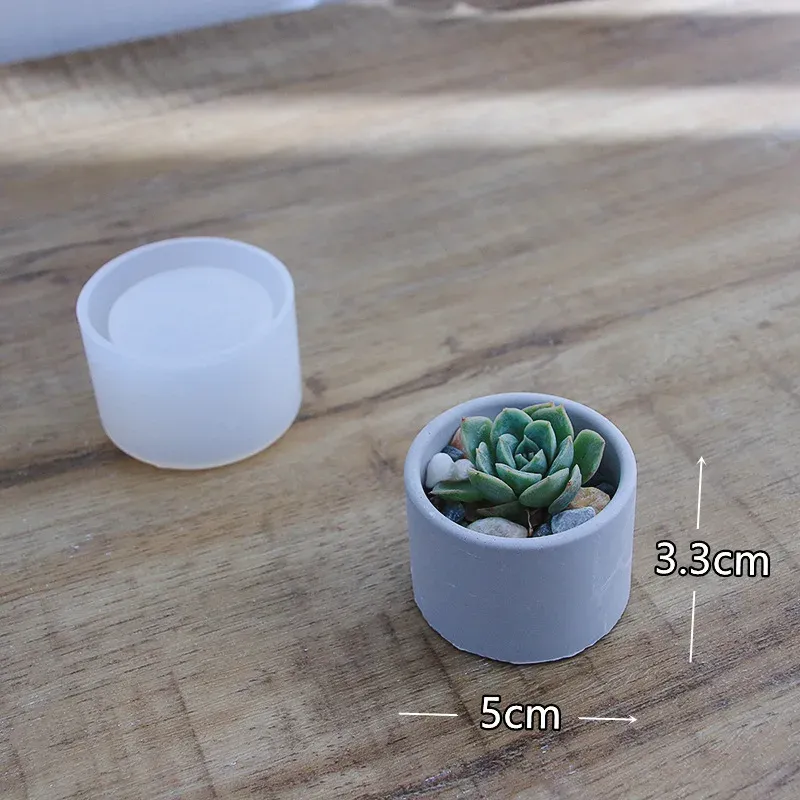 Moule silicone pot de fleur et boîte rangement pour résine
