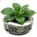 Moule silicone pot fleur Pharaon, cendrier, béton, plâtre – 1