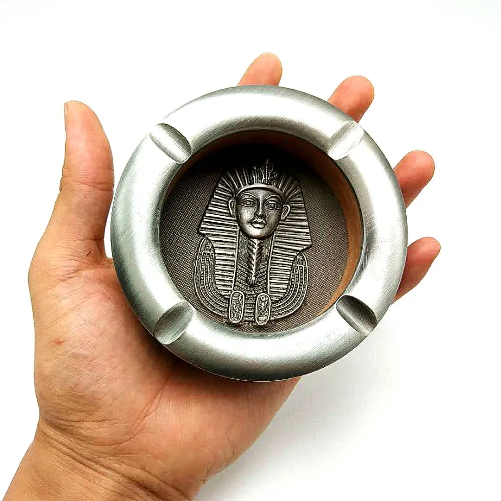 Moule silicone pot fleur Pharaon, cendrier, béton, plâtre