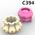 Moule silicone pot fleur sexy, cendrier, porte-stylo, ornement – 2