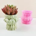 Moule silicone pot fleur sexy, cendrier, porte-stylo, ornement – 3