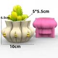 Moule silicone pot fleur sexy, cendrier, porte-stylo, ornement – Couleur only mold as pic